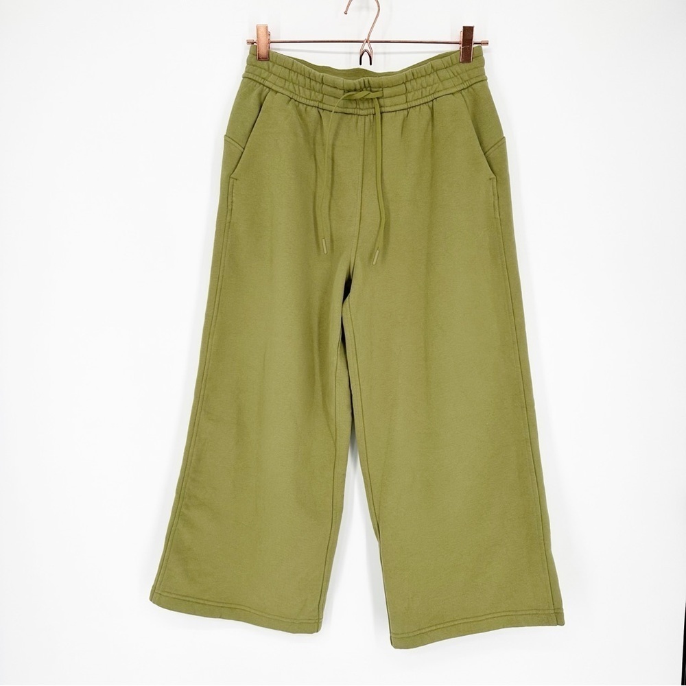 Lululemon High Rise Wide Leg Crop Loungeful Pants Sz 6 - Picture 3 of 7